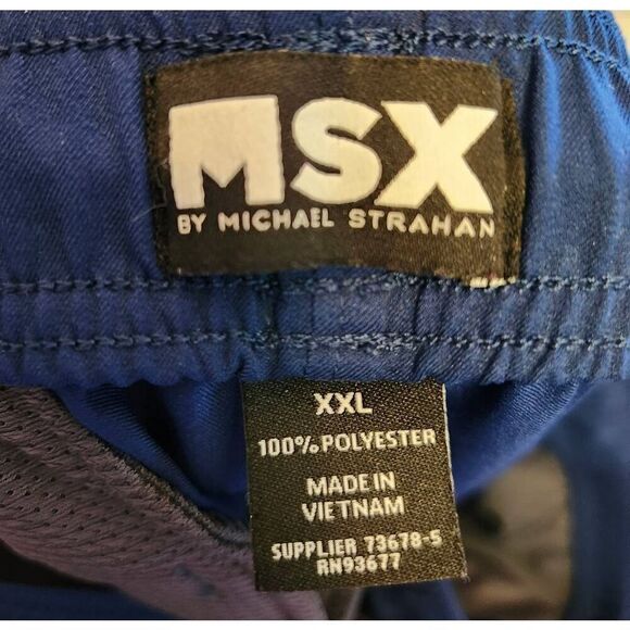 MSX By Michael Strahan  Athletic Shorts With Drawstring Waistband Size XXL - Picture 3 of 3